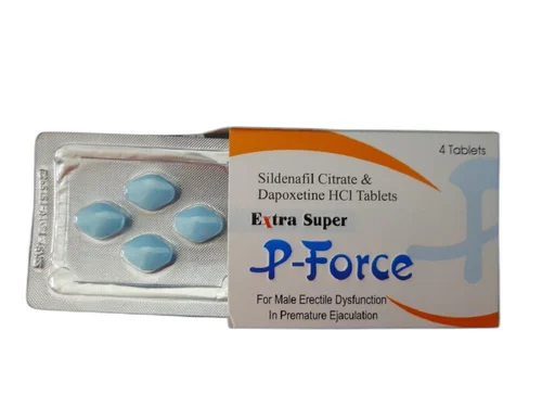 Extra super p-force 4x200mg - Sildenafil + Dapoxetine